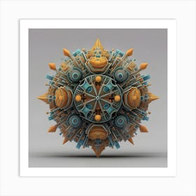 Fractal Art Art Print