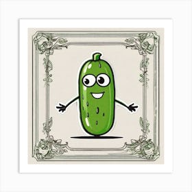 Pickle 4 Art Print