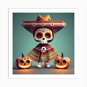 Day Of The Dead Art Print