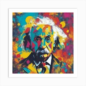 Albert Einstein Art Print