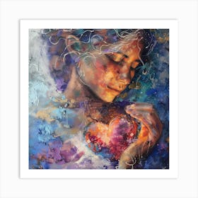 Heart Of Love Art Print