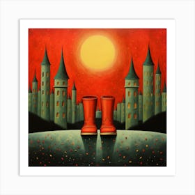 Green Glass Castle - The Dark Tower Series Art Print