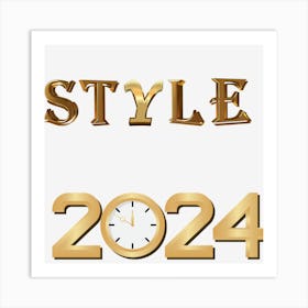 Style 2024 Art Print