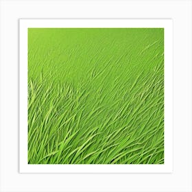 Grass Field Art Print