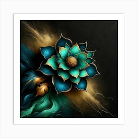 Lotus Flower 45 Art Print