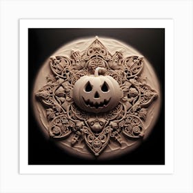 Jack O Lantern 1 Art Print