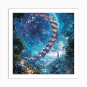 Spacescape Art Print