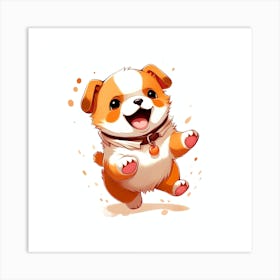 Corgi Puppy Art Print