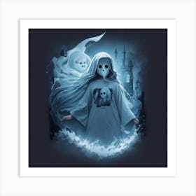 Ghost Girl Art Print
