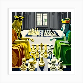 King chess Art Print