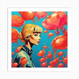 Jellyfish 36 Art Print