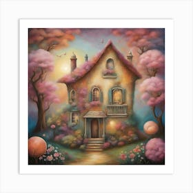 Fairytale House Art Print