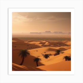 Desert Landscape - Desert Stock Videos & Royalty-Free Footage 13 Art Print