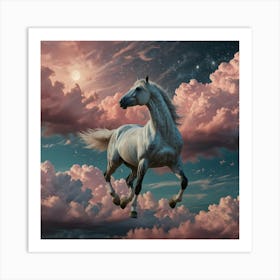 Horse In The Sky 1 Art Print