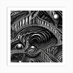 Abstract Fractal Art Print