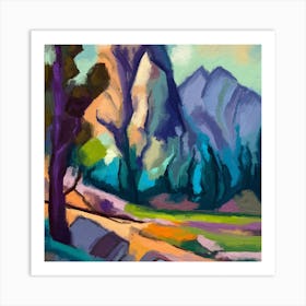 Abstract Landscape Art Print