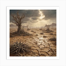 Arid Landscape 8 Art Print