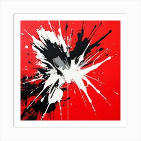 Splatter 1 Art Print