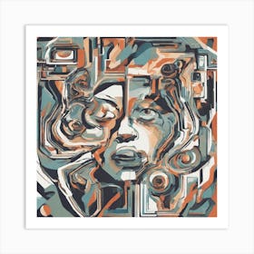 Abstract Painting 1 Art Print