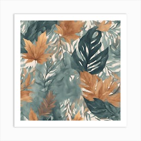 Autumn Leaves Art Print