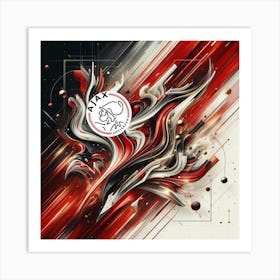 AFC Ajax 18 Art Print