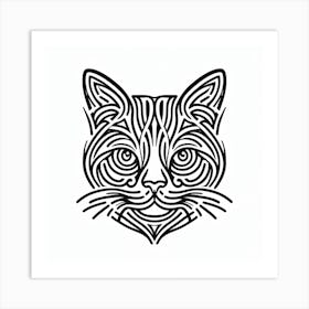 Cat'S Face Art Print