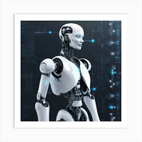 Cyborg 12 Art Print