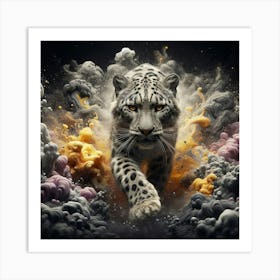 Snow Leopard 32 Poster