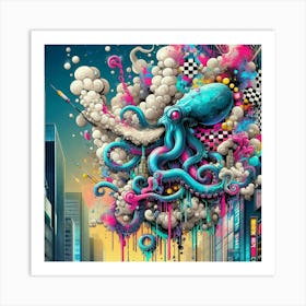 Octopus 31 Art Print