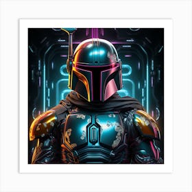 Star Wars Boba Fett 2 Art Print