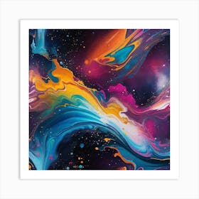 Abstract Painting 113 Art Print