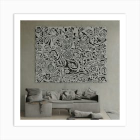 Paisley Wall Hanging Art Print