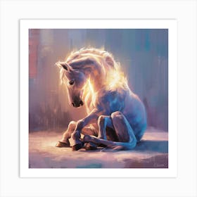 Fire Horse 1 Art Print