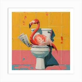 Flamingo 2 Art Print