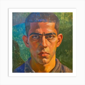 Portrait Of A Young Man 6 Art Print