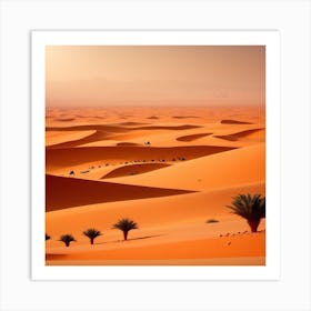 Sahara Desert 24 Art Print