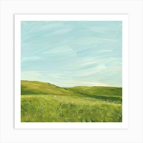 Green Grass 1 Art Print