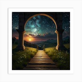 Dreamscape 75 Art Print