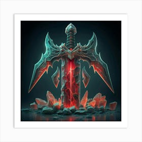 Sword In The Dark 1 Art Print