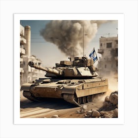 M60 Tank 2 Art Print