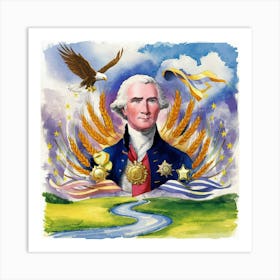 George Washington 19 Art Print