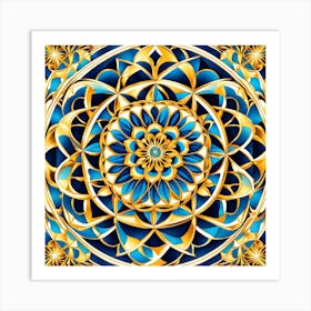 Mandala 64 Art Print