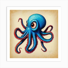 Octopus 109 Art Print