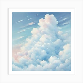 Clouds In The Sky 3 Art Print