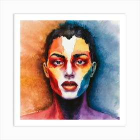 Portrait Of A Woman 4 Art Print