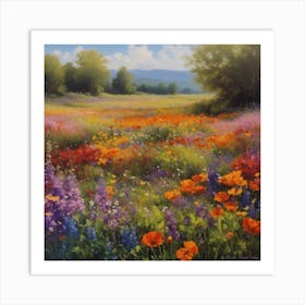 Wildflowers Art Print