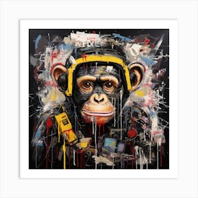 Chimpanzee Art Print