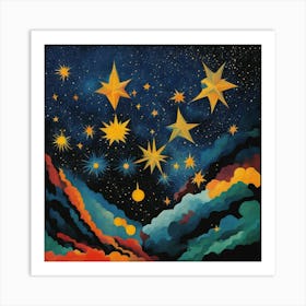 Stars In The Sky Art Print