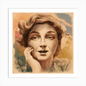 Elizabeth Taylor Art Print