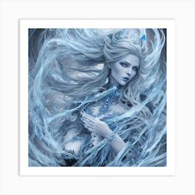 Ice Queen 1 Art Print